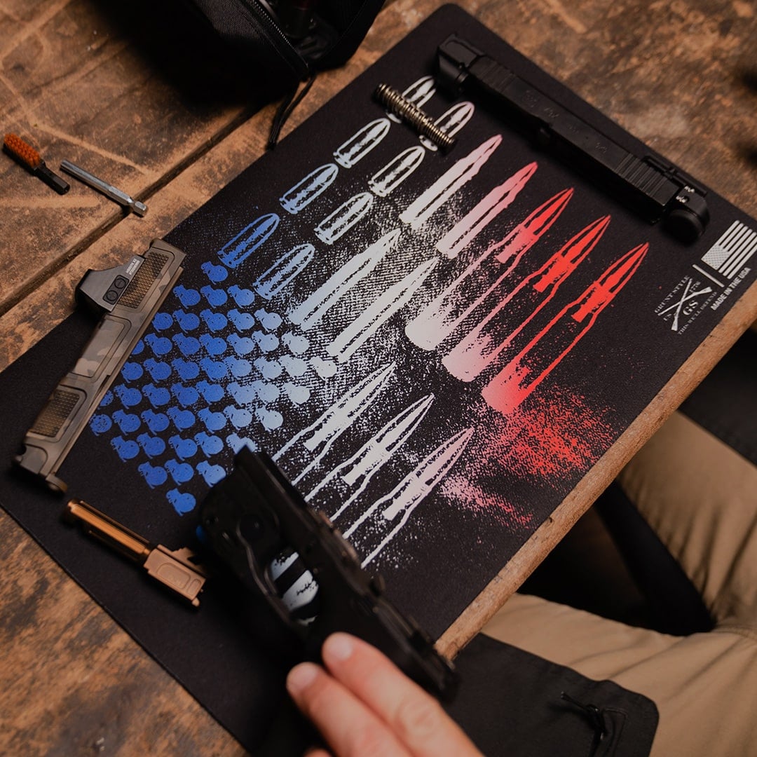 Ammo Flag Gun Cleaning Mat