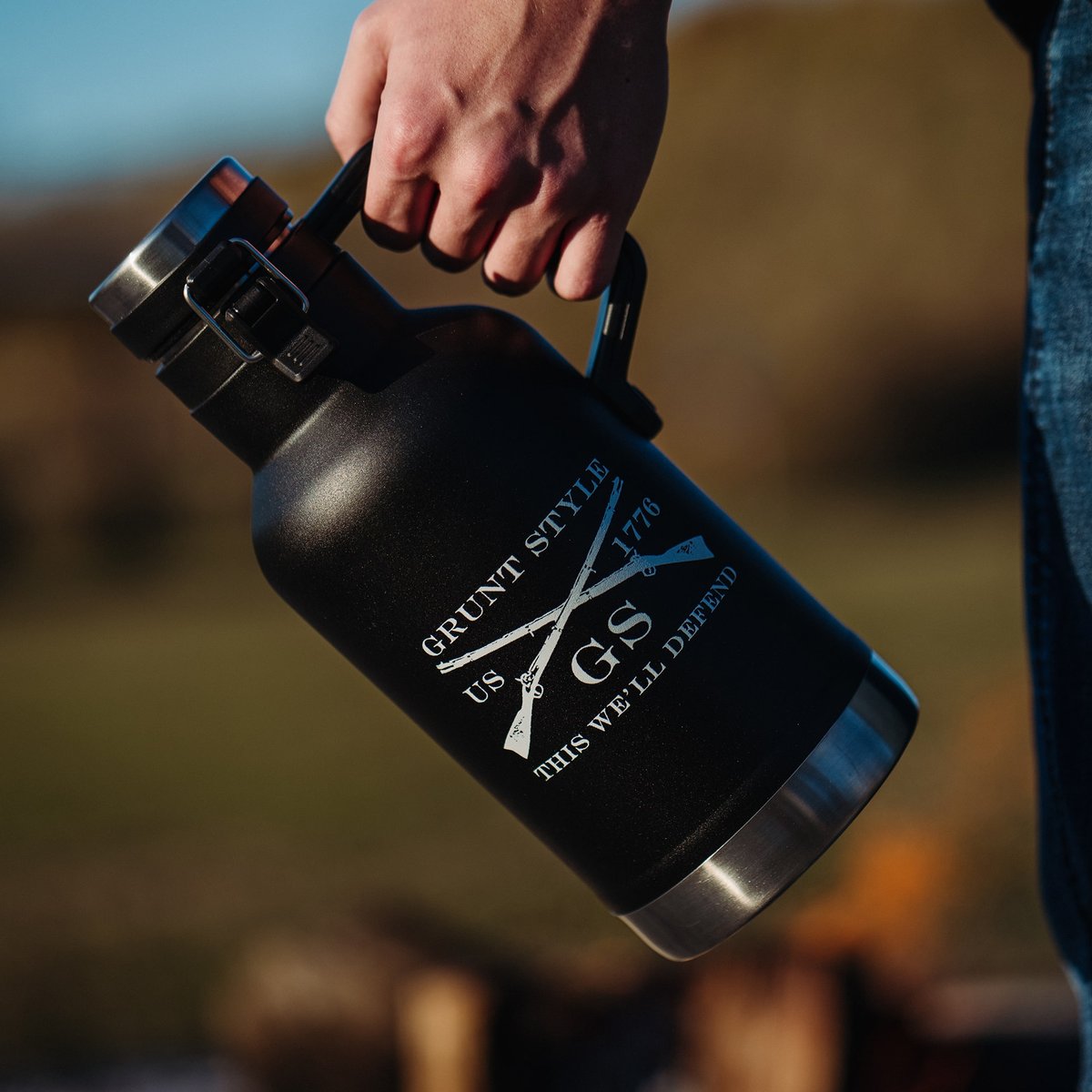 64 oz Stainless Growler