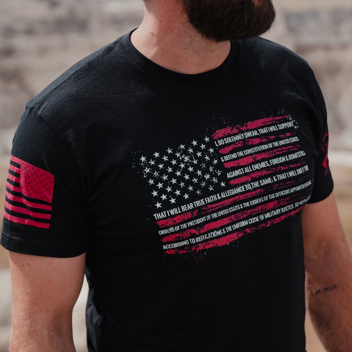 Men's The Oath patriotic t-shirt
